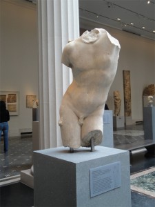 Marble torso of Eros 1st century A.D., Metropolitian Museum of Art, New York