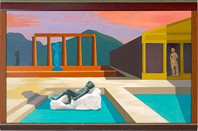 Under Herculaneum Skies  Everyday Heroes 60" x 36" Oil on canvas 2009 $3500 (framed)